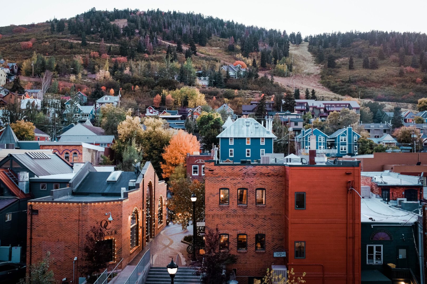 A majestic view of Park City